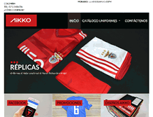 Tablet Screenshot of aikkosport.com